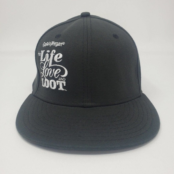 Captain Morgan‎ Hat To Life Love and Loot Adult Black One Size - Picture 1 of 8